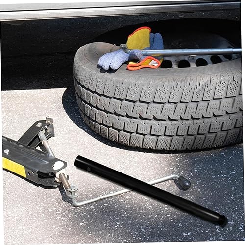 Miniatura 6 de FELTECHELECTR Jack Bar Remolque Jack Car Jack Car Handle Car Jack Accesorios Remolque Manija Jack Manija Hidráulica Jack Pole Palanca de Goma Negro