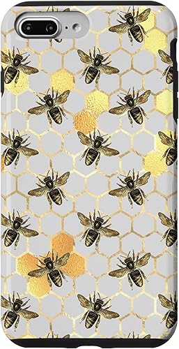 Vista 28 de iPhone XR Bumble Bee - Honeycomb Apicultor amarillo