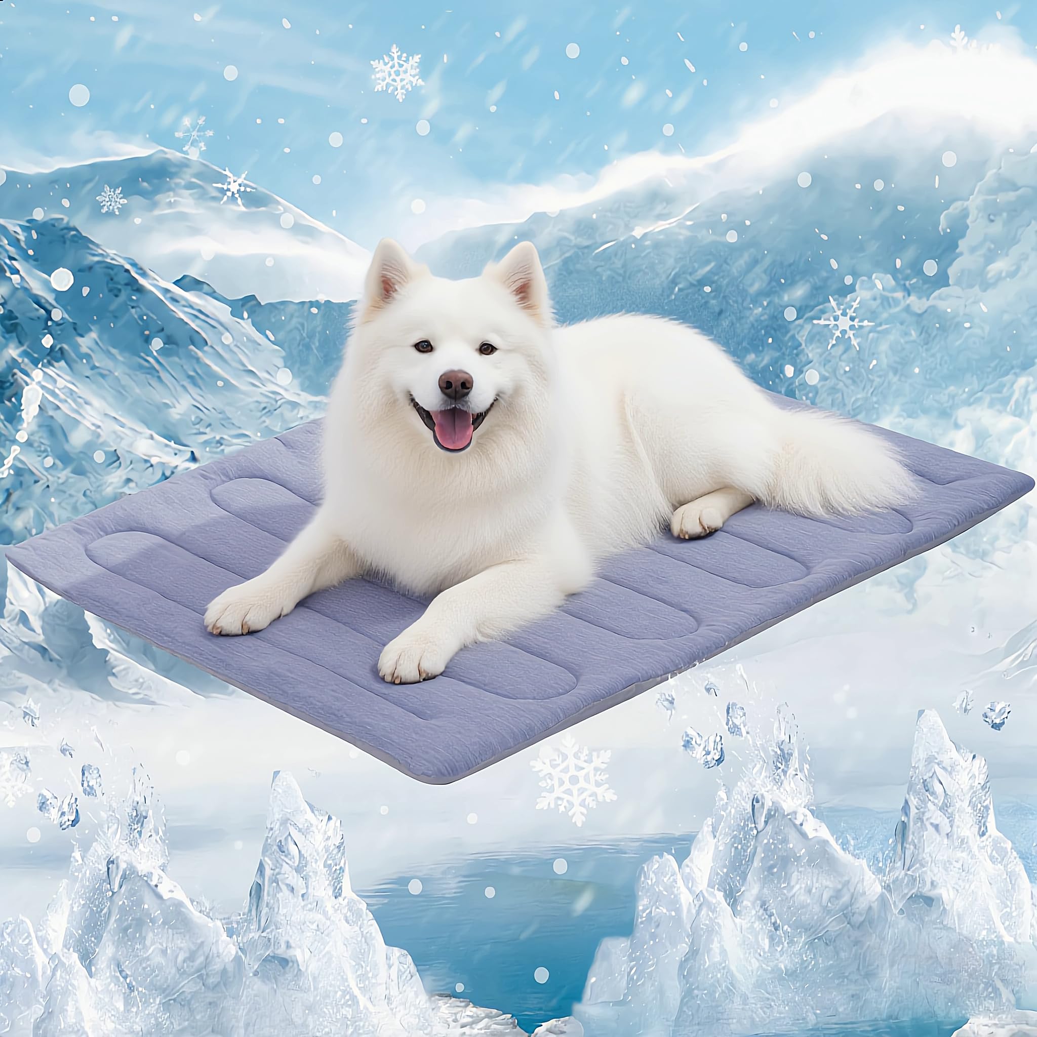 MARUNDA Dog Cooling Mat in Blue