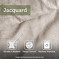 Vista 7 de Aubrey juego de cama completo de 12 piezas