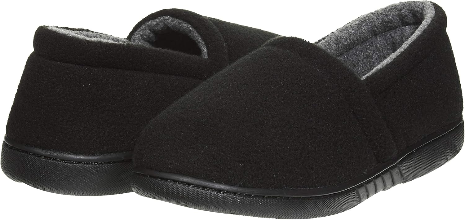 Skysole Fleece Slippers for Boys, Soft Kids Slippers with Closed Back - Image 3