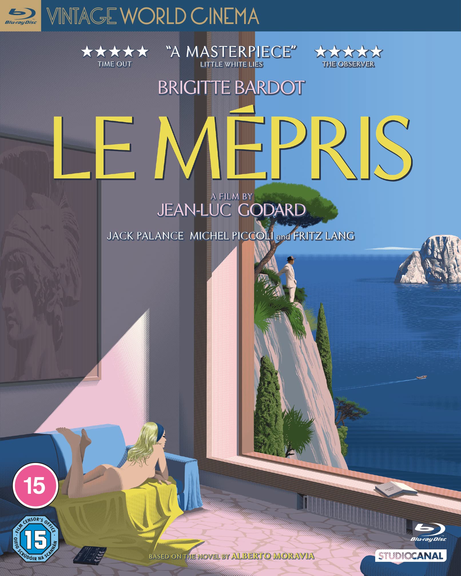 Le Mepris (60th Anniversary) (Vintage World Cinema) [Blu-ray] [Region B]