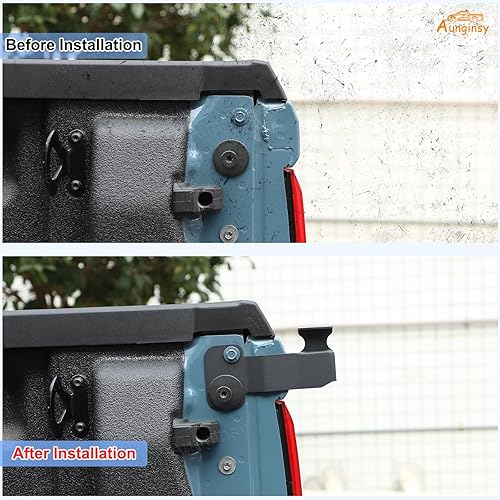 Miniatura 9 de Soporte de antena para portón trasero de automóvil compatible con Ford Maverick 2022 2023, portón trasero izquierdo, soporte de antena para portón