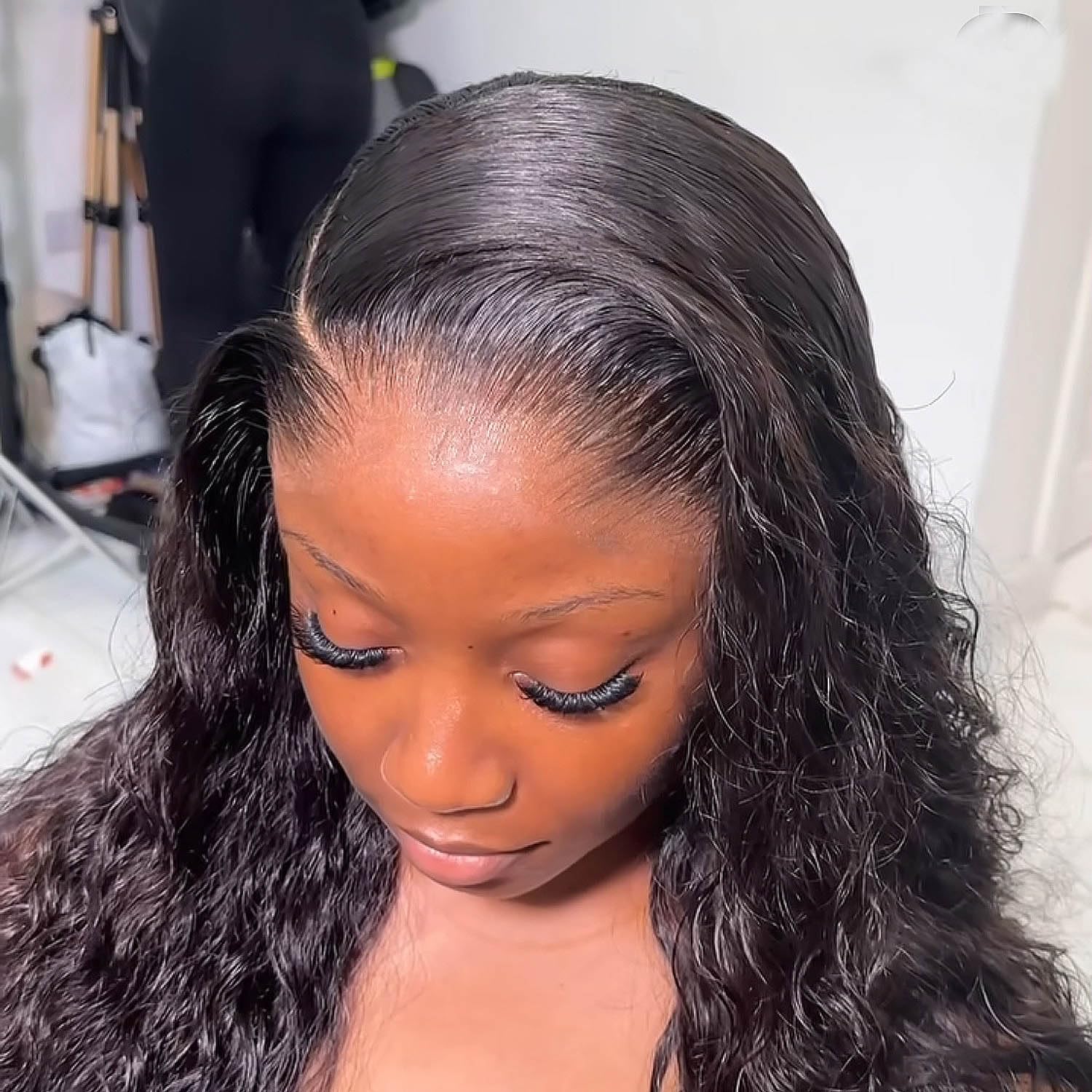 Lemoda 5x5 SKINLIKE Real HD Lace Closure Wig 12A Virgin HD Closure Wig Human Hair 0.10mm Ultra-thin Frayed Ends Lace Invisible Tiny Knots 34 inch Deep