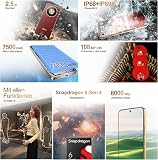 HONOR Magic8 Lite Smartphone, Pantalla AMOLED de 6,79 Pulgadas, Triple Resistencia IP68/IP69K, batería de 7500 mAh, cámara de 108 MP Con OIS, Doble SIM, NFC (Reddish Brown, 512, GB, 8, Go) - 2