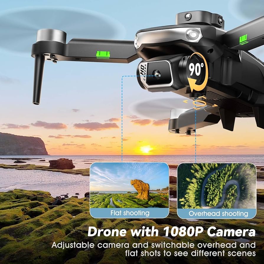 ビデオドローン Amazon.com: HYTOBP S165max Drones with 1080P HD Camera for