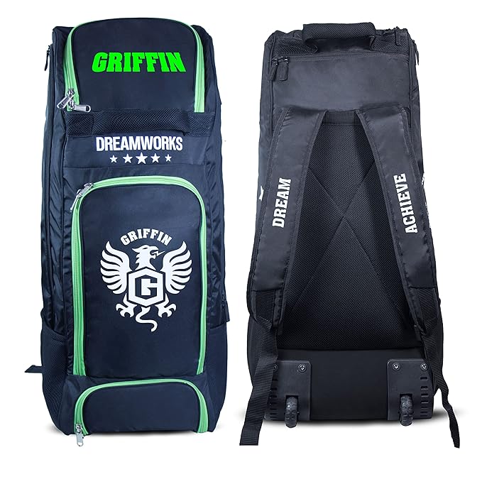 Buy Griffin DREAMWORKS Special Addition Printed Wheel Cricket Kit Bag