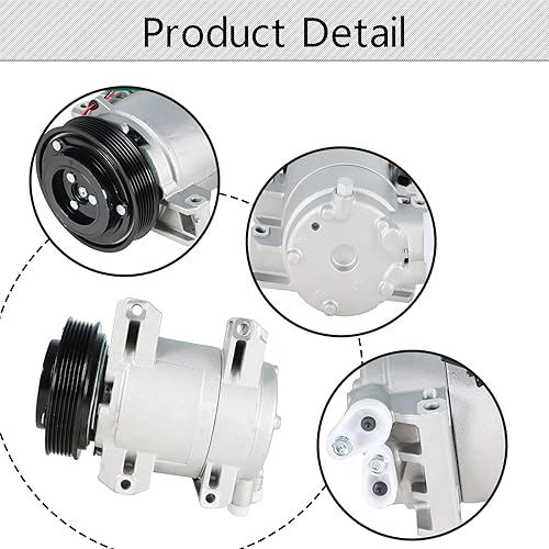 Miniatura 3 de waltyotur Reemplazo del compresor de CA del AC para Nissan Rogue 2.5L CO 11200C 92600JM01C 2008-2013
