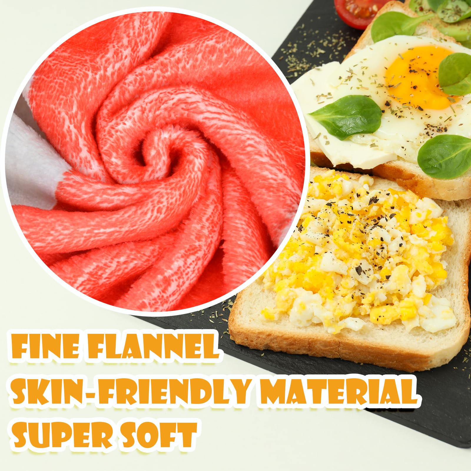 Amazon.com: Bread Blanket, Toast Bread Throw Blanket for Adult and