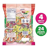 Vista 62 de PALETA RELLENA DE CHICLE BON BON BUM COLOMBINA, SABOR A MARACUYá, 24