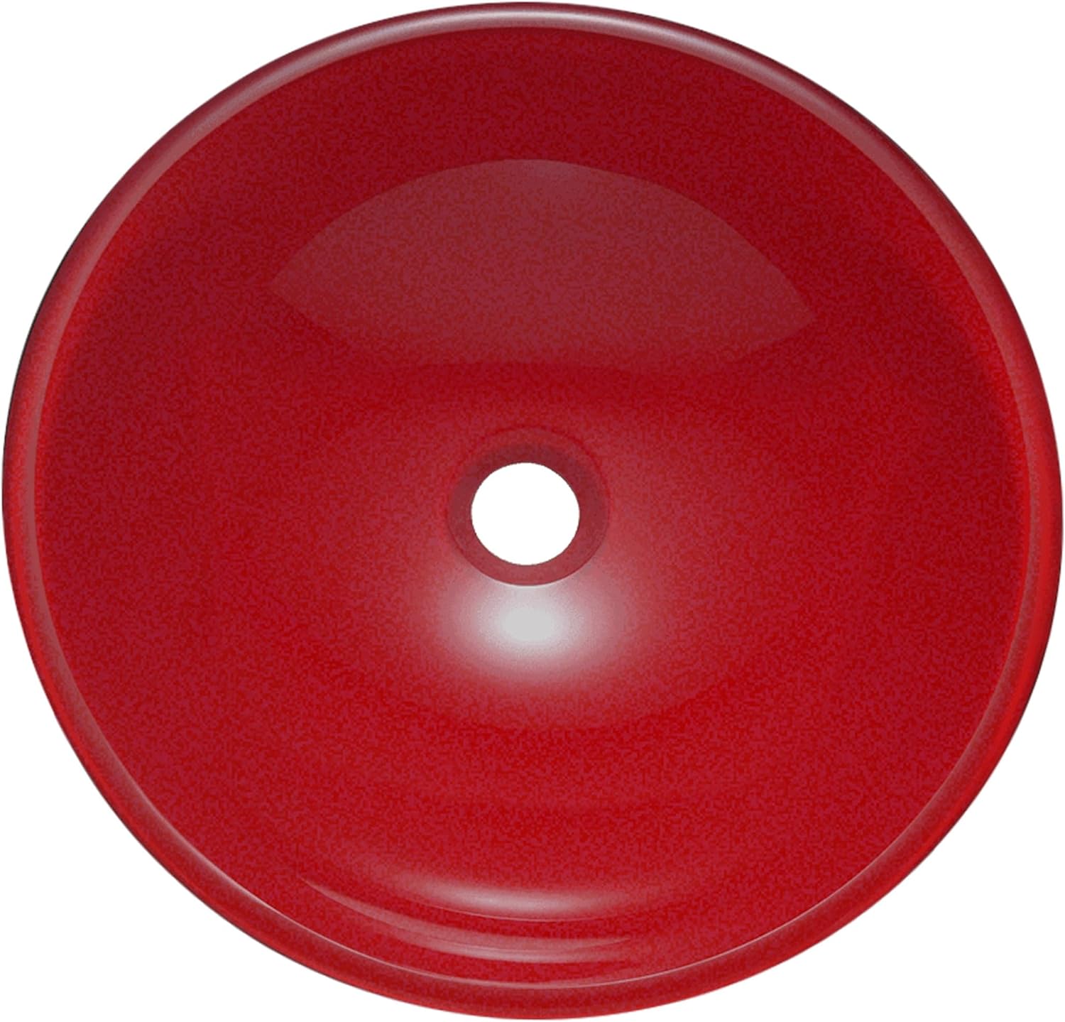 Novatto ROSSO Double Layer Glass Vessel Sink