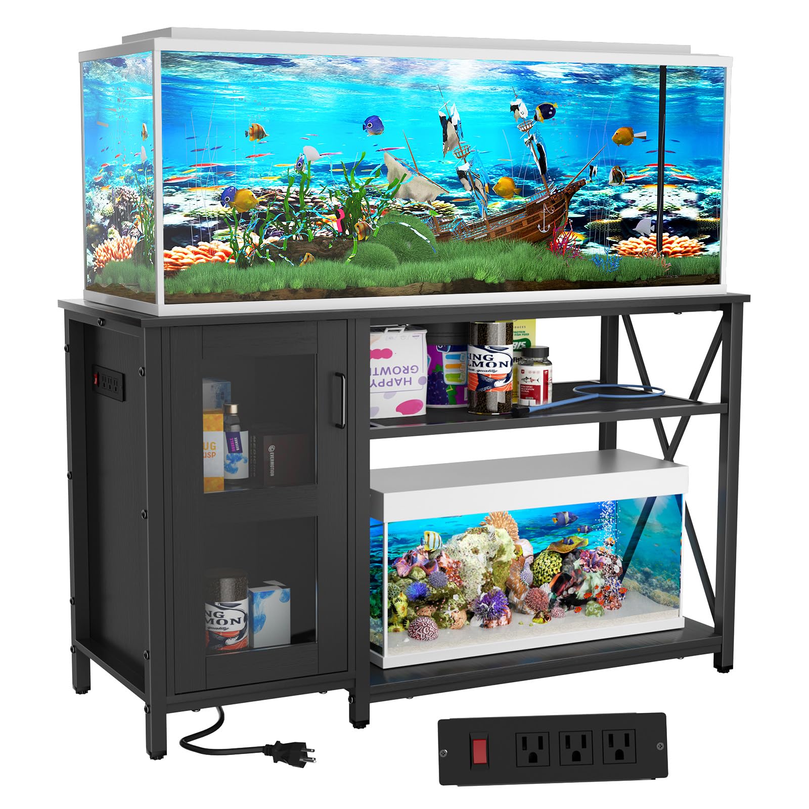 BEURUKU 55-75 Gallon Fish Tank Stand