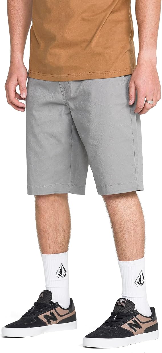 Volcom Men's Vmonty Stretch 22 Chino Shorts Casual Everyday Wear, Relaxed Fit