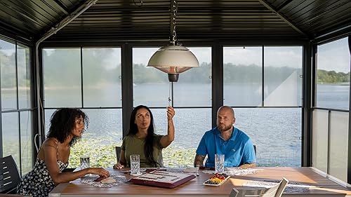 Miniatura 2 de Calentador eléctrico infrarrojo para exteriores EnerG+ - Colgante