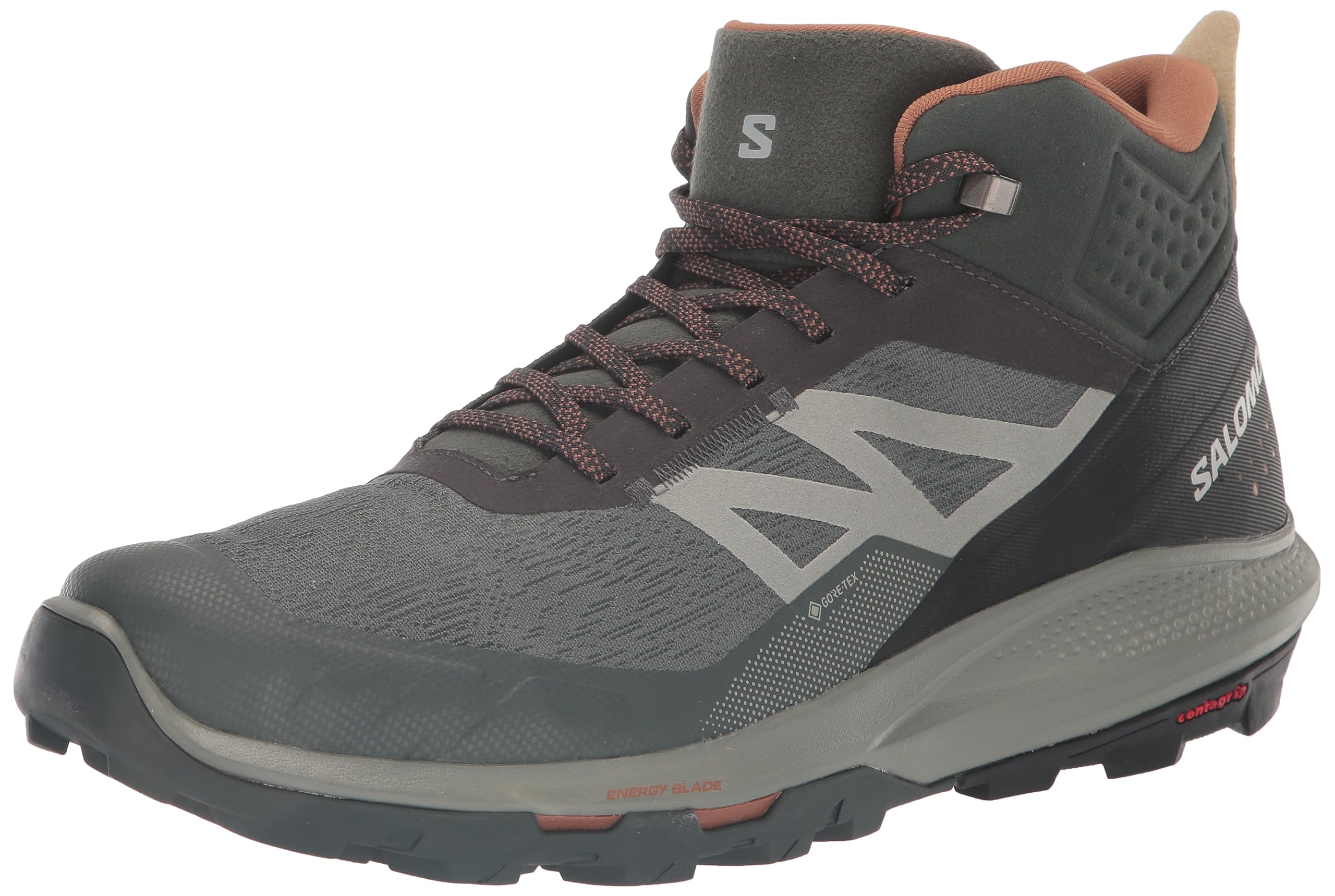 SALOMON Zapatos de senderismo Outpulse Mid GTX para hombre