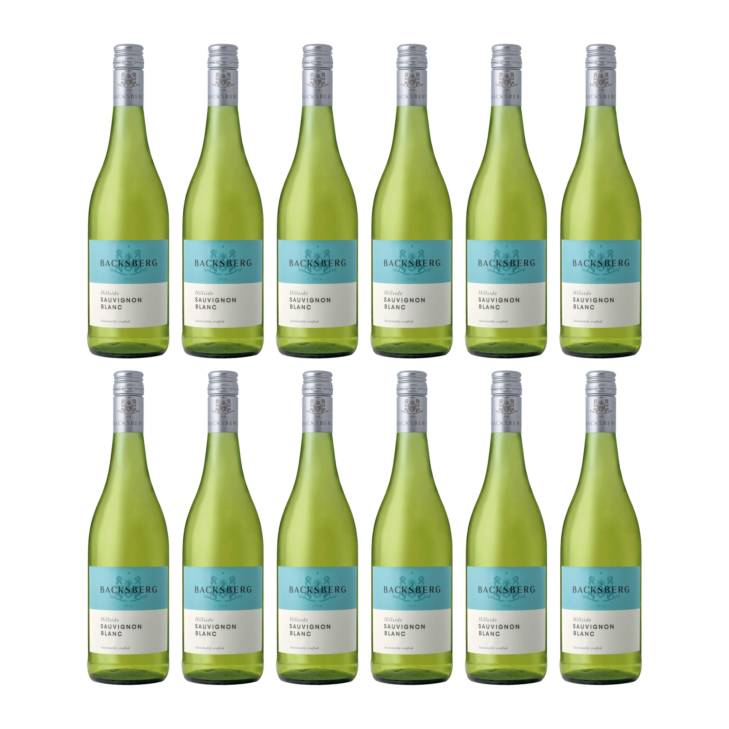 Backsberg Hillside Sauvignon Blanc Weisswein weiss trocken Südafrika inkl. FeinWert E-Book (12 x 0.75 l)