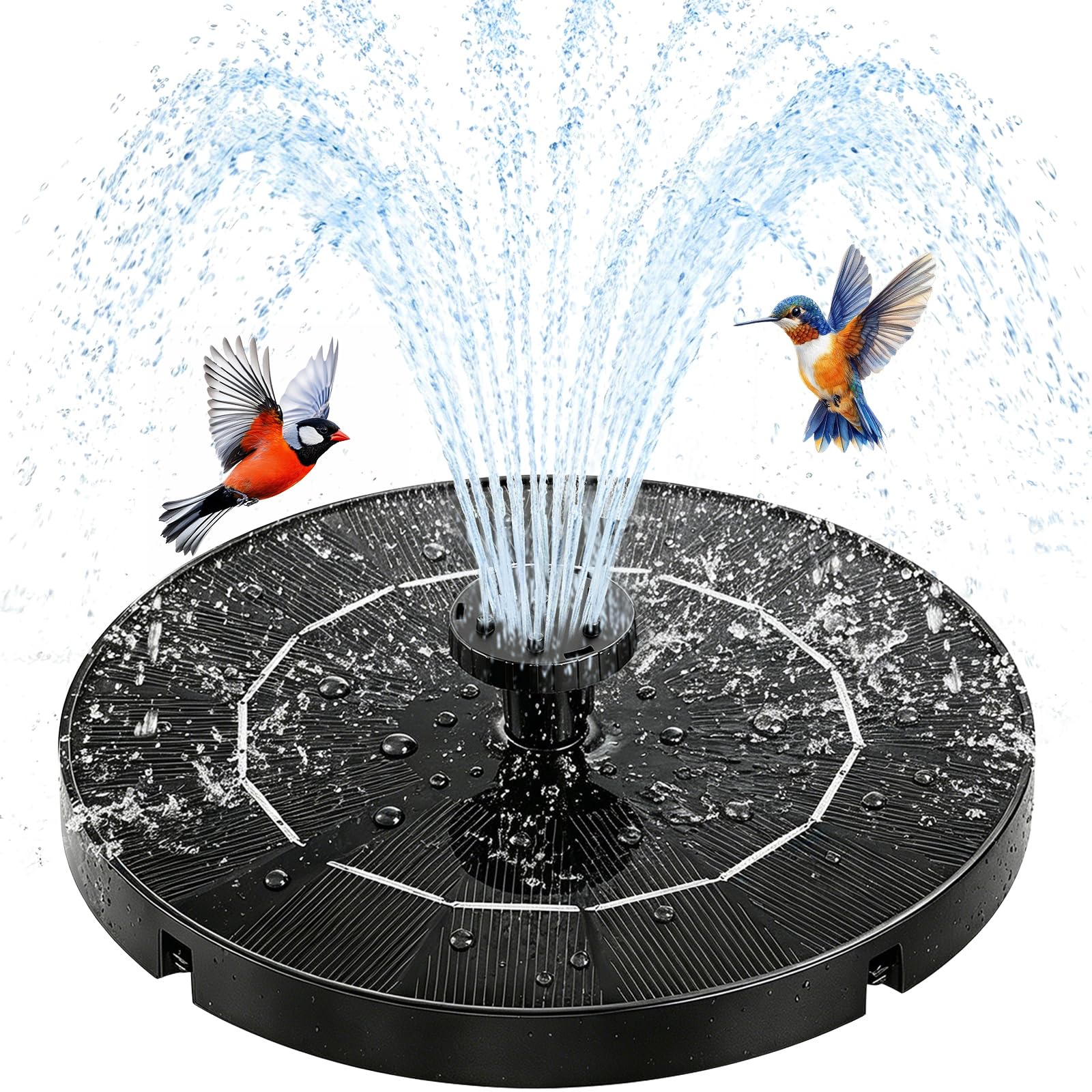 Photo 1 of DDcafor Solar Fountain Pump 3.5W for Bird Bath