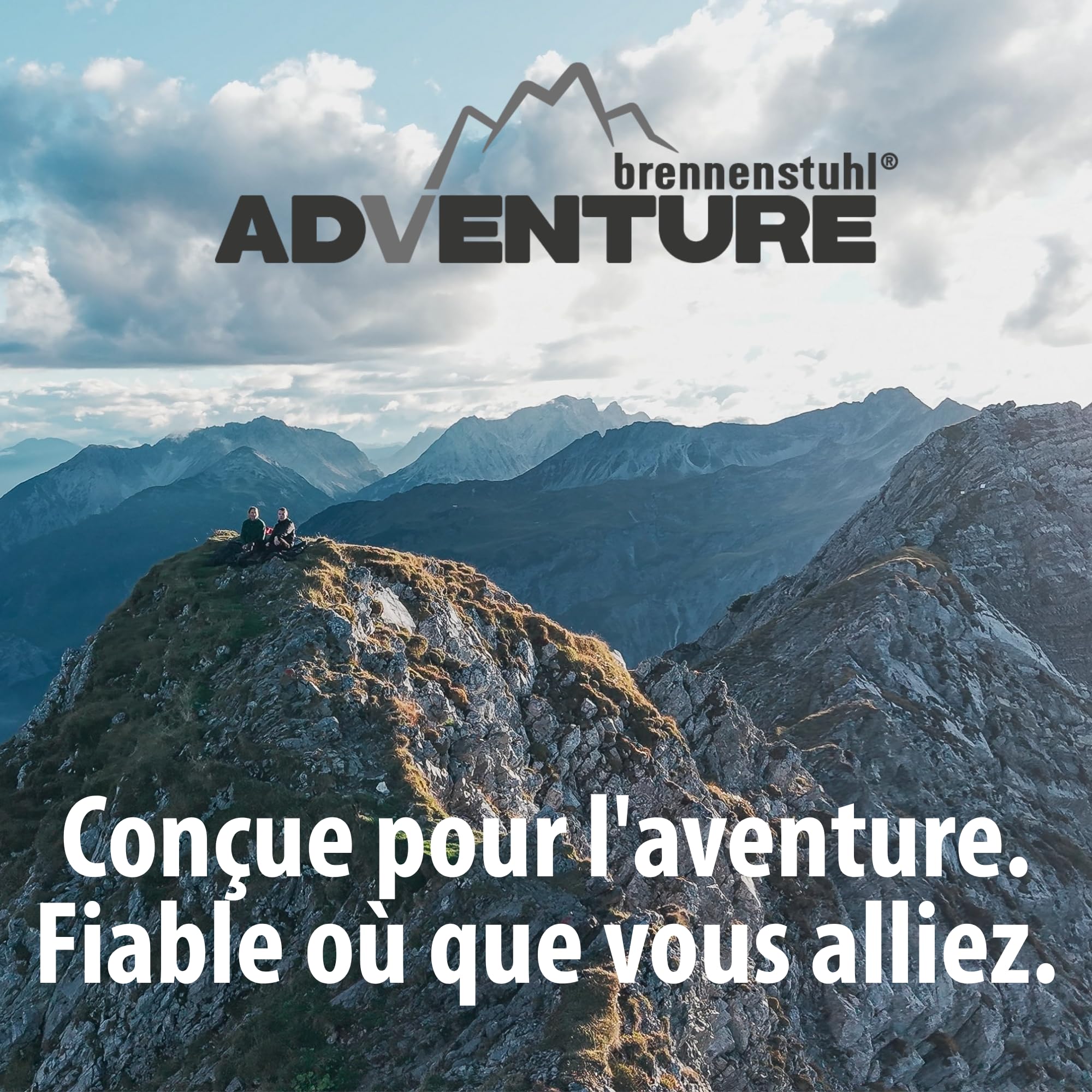 Brennenstuhl Rallonge électrique/Prolongateur électrique pour Camping-Cars, caravanes, Bateaux, commerces ambulants (15m H07RN-F 3G1,5, en extérieur), fabriquée en France