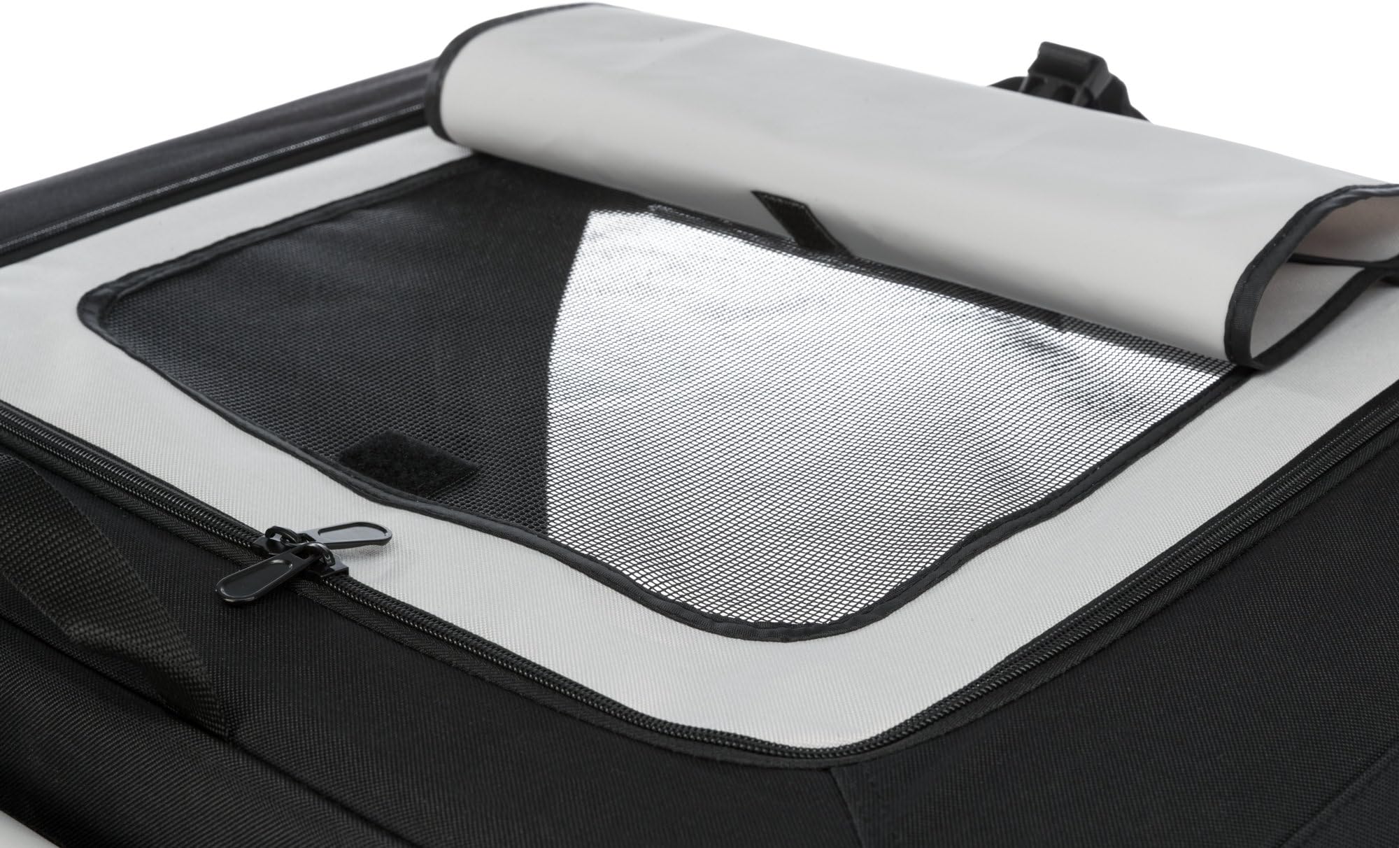 Trixie Jaula Nylon Plegable Coche, Vario, Size : 40, M-L, 91x58x61cm