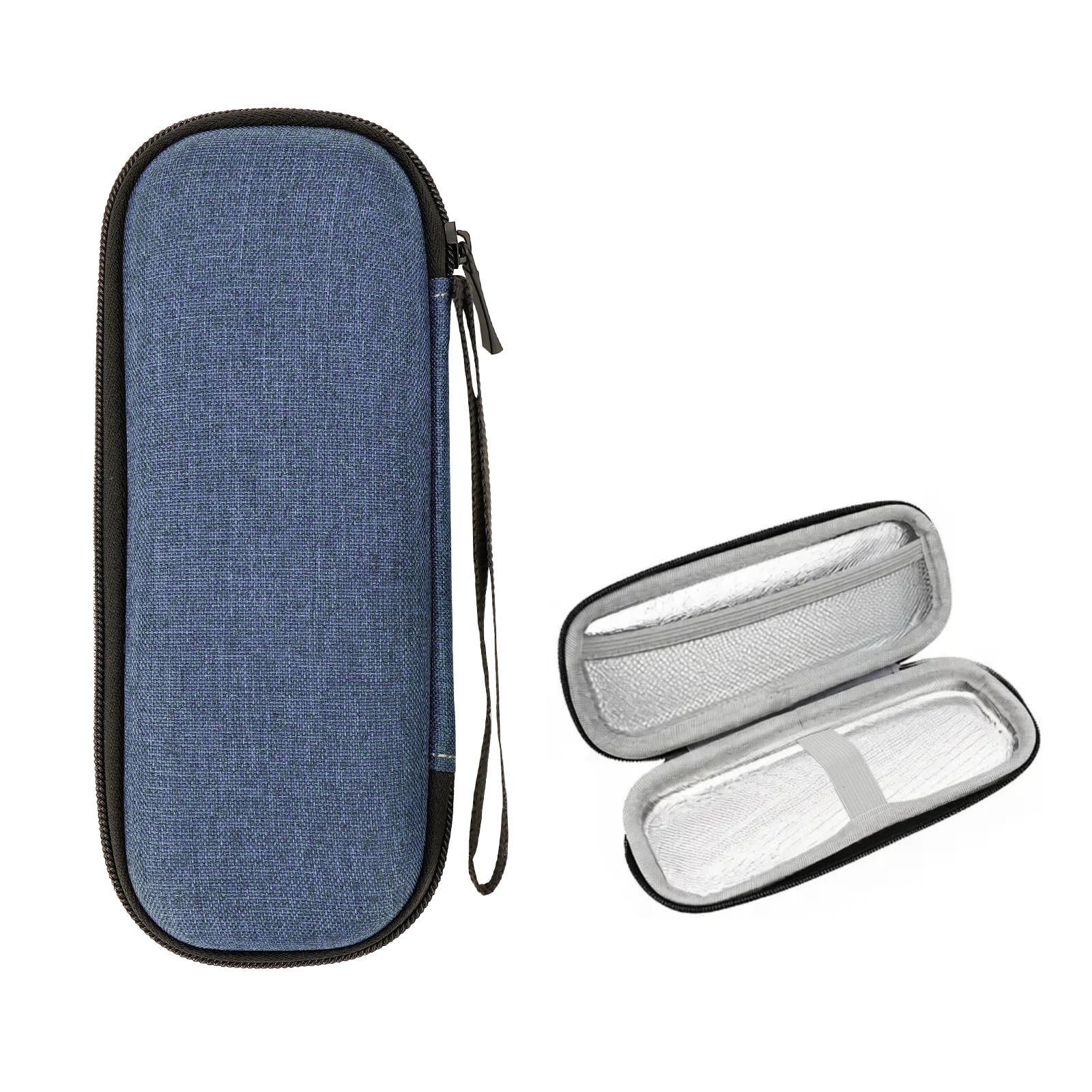 Estuche para Gillette Fusion 5 y Mach 3 rígido azul 7