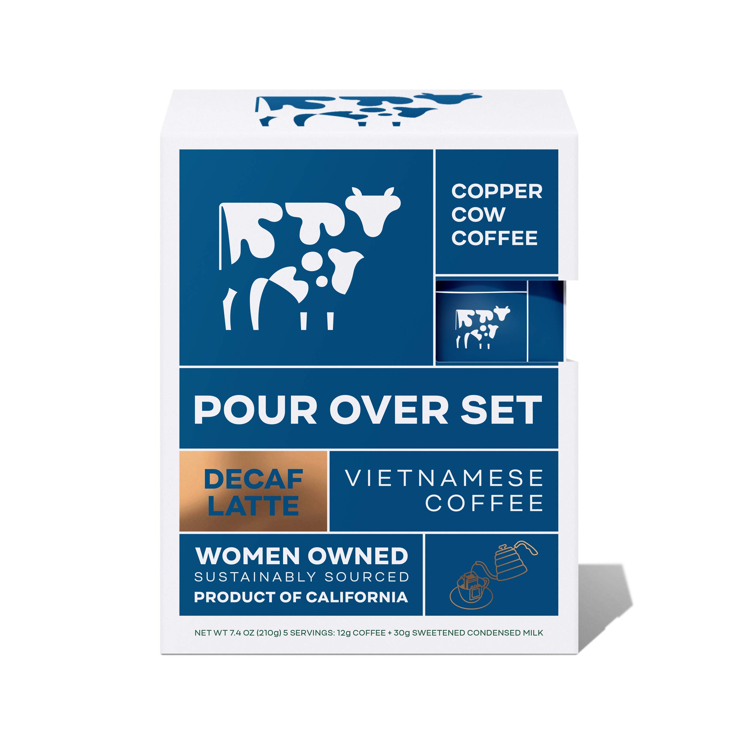 Buy Copper Cow Coffee Vietnamese Pour Over Coffee Filters with