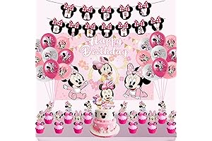 Enchant Your Little Mouse's Birthday with these Enchanting Decorations!