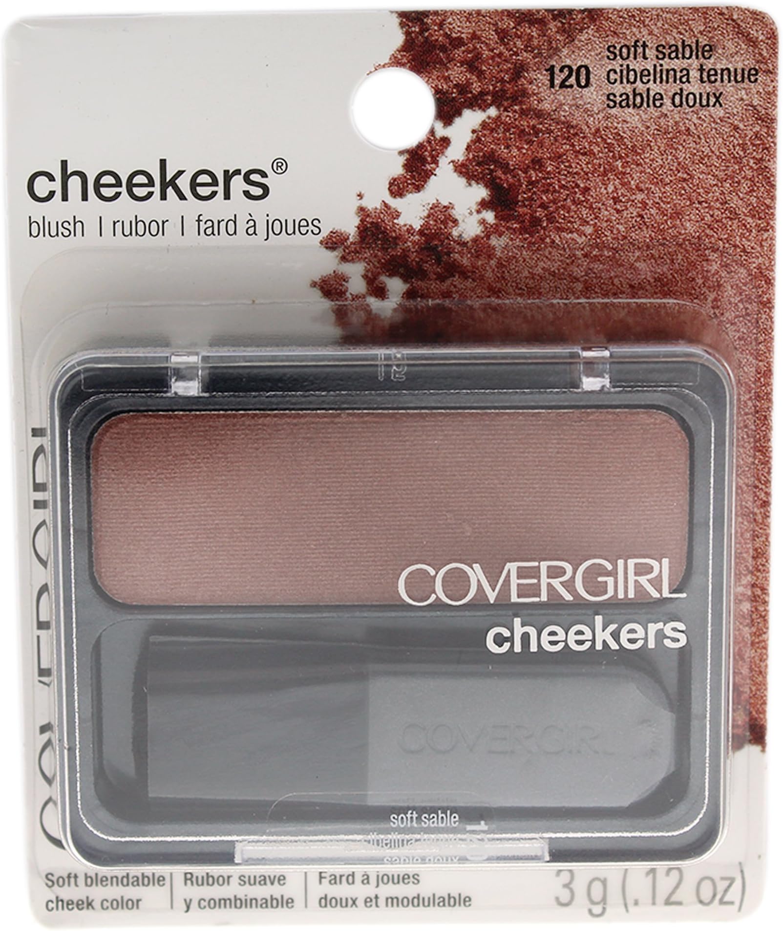 Cover Girl Blush Cheekers, Soft Sable, 1 unit