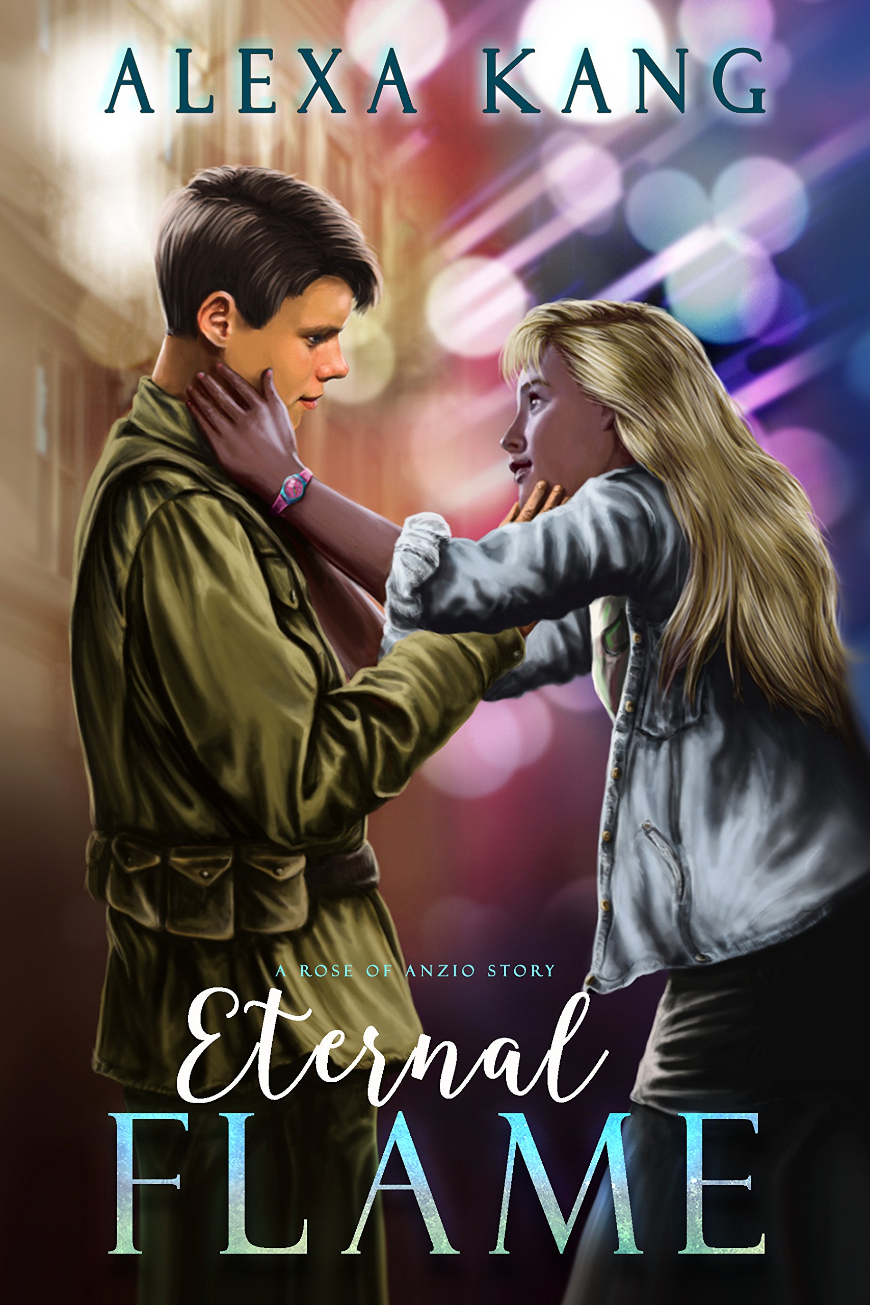 Eternal Flame: A WWII-1980s Time Travel Love Story (Rose of Anzio Book 6)