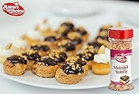 Vista 6 de Baker's Choice Almond Brittle Crunch - Cobertura de helado de postre de nuez - Para helado, helados, cupcakes o batidos - Sin lácteos, Kosher - 4