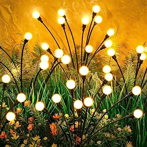 Anmossi Lampade Solari Da Giardino,12 LED Lampada Solare Da Esterno,Luce Solare - Foto 9