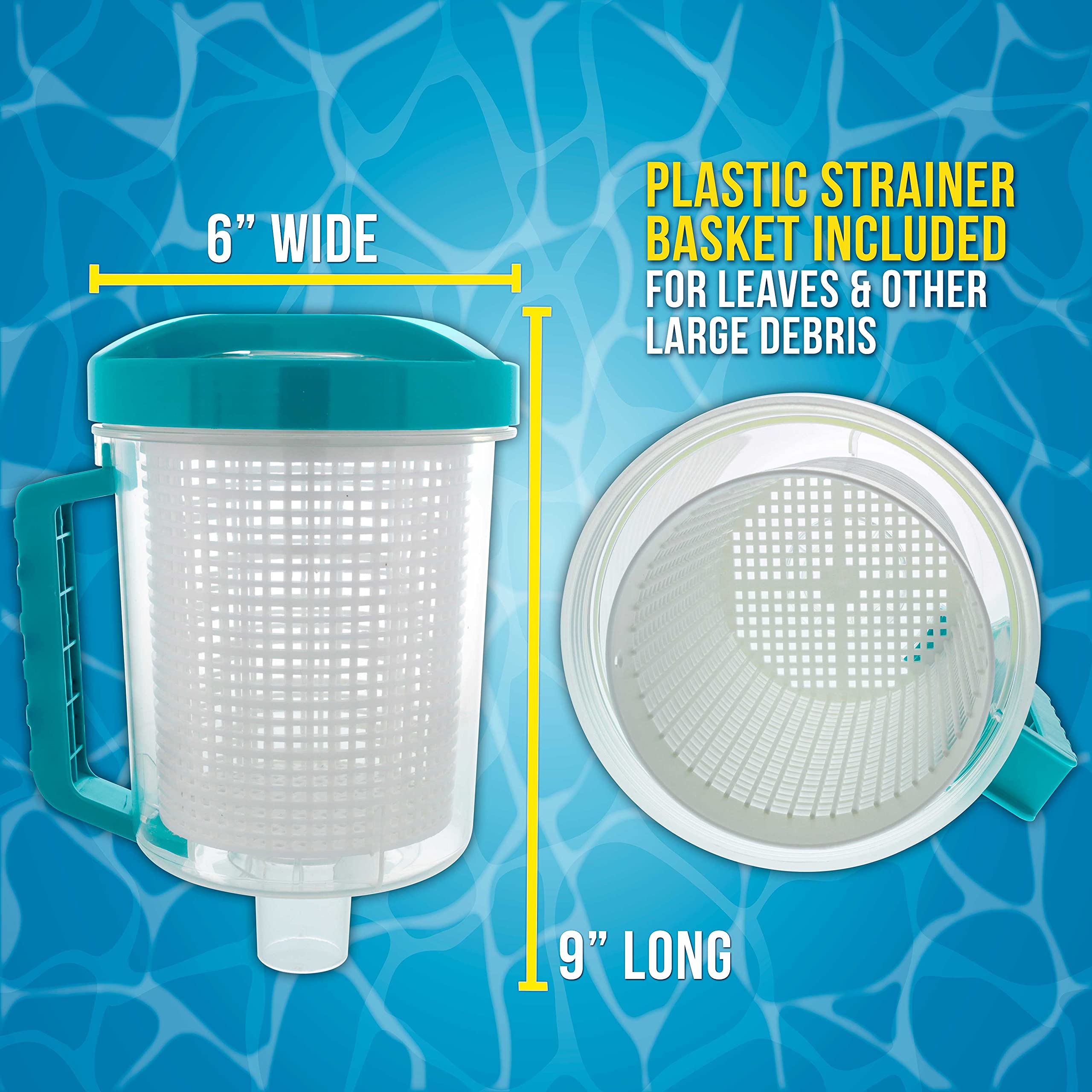 Pool Canier Snapklik.com : US Pool Supply Professional In-line Pool Leaf Canister