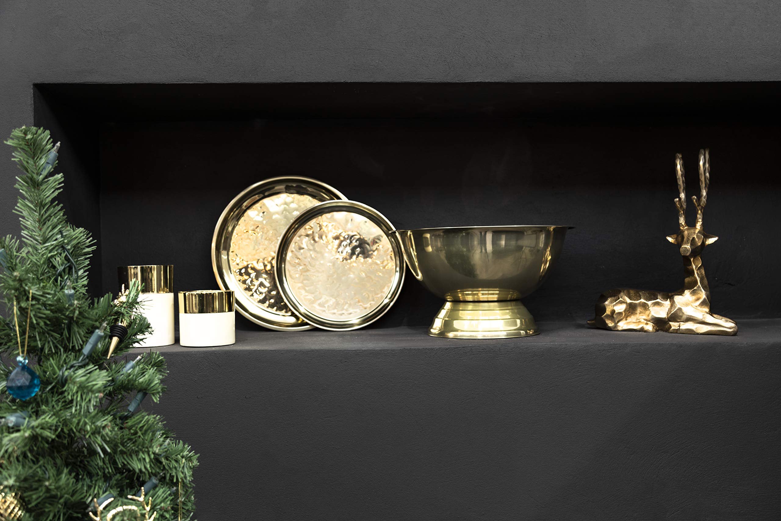 Squares Punch Bowl, 12Qt