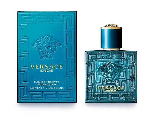 Versace Eros - Eau de Toilette, espray para hombre, 1.7 onzas