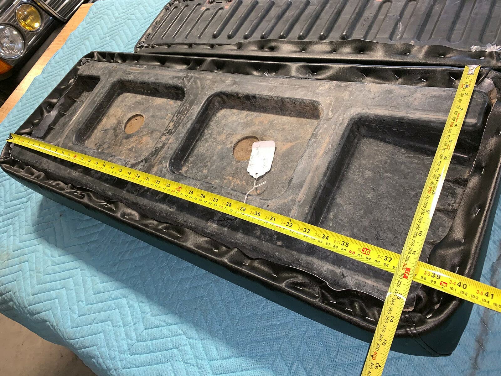 New Replacement Lower seat cover fits Kawasaki Mule 400 600 610 Lower UTV 4X4 BLK Covers B664B