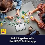 LEGO Botanicals Petite Sunny Bouquet Flower Set - DIY Floral Arrangement - Home Decor - Gift for Birthdays - Building Toy for Kids 9+ - Faux Bluebells, Tulip, Daisy, and More - 10347