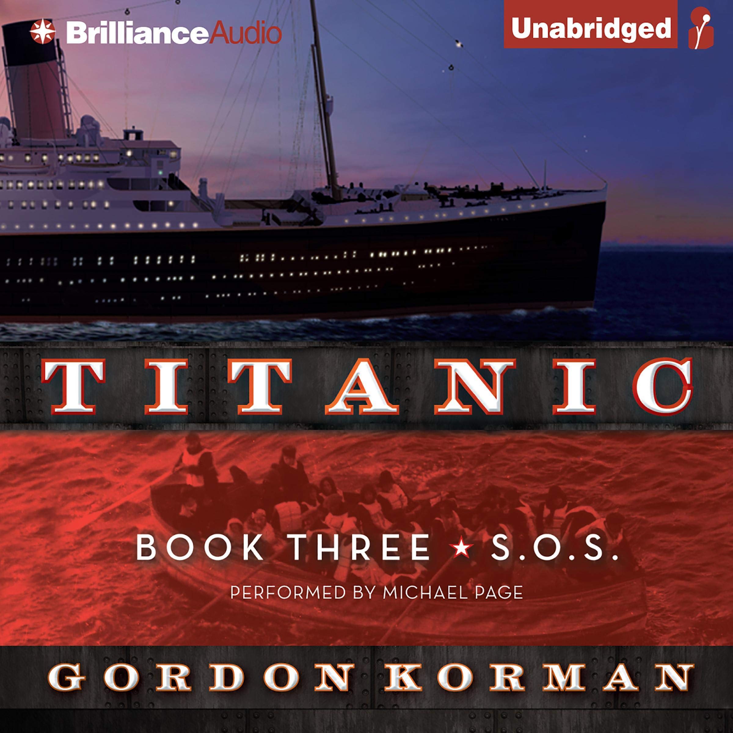 Cover art for S.O.S: Titanic, Book 3