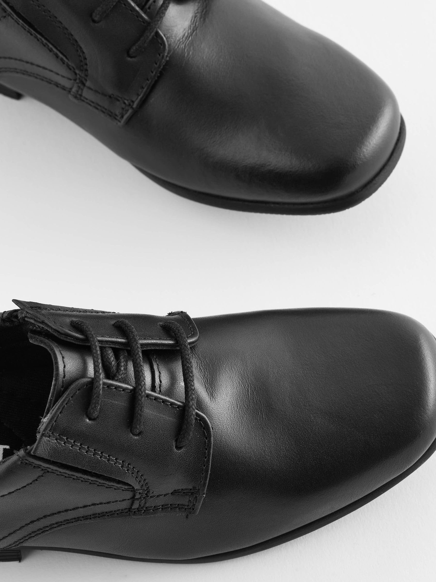 NEXT Ragazzo Scarpe Stringate in Pelle per la Scuola