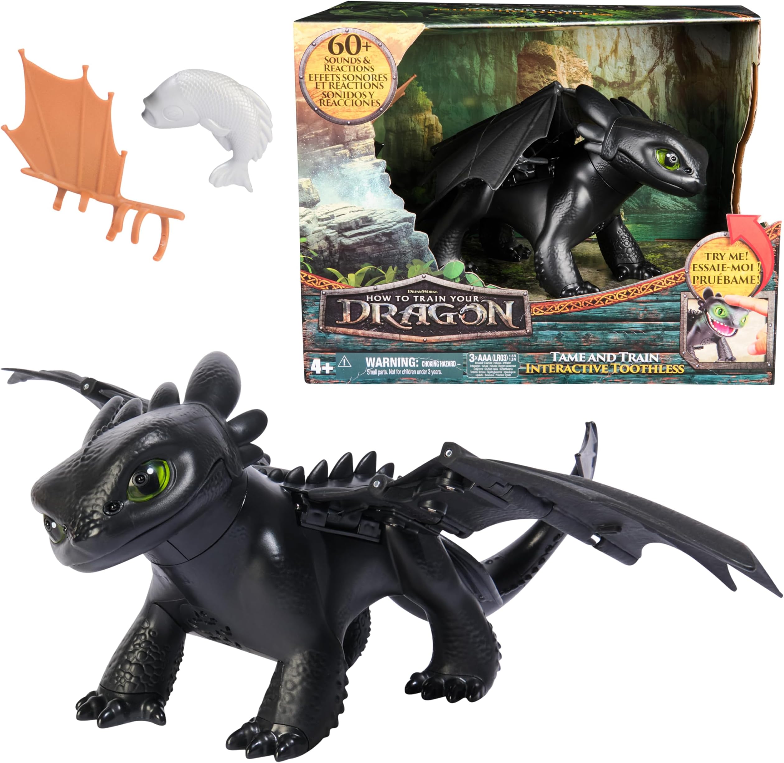 HTTY Dragon Movie Interactive Toothless