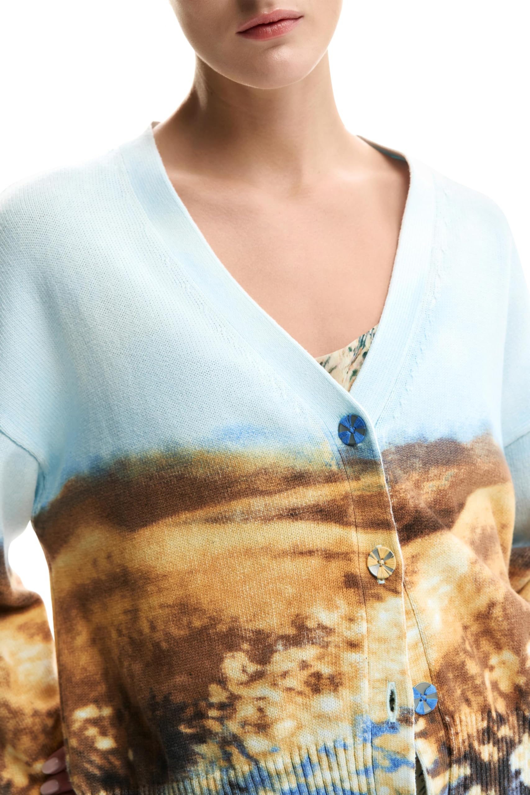 Desigual Damen Sun Sweatshirt