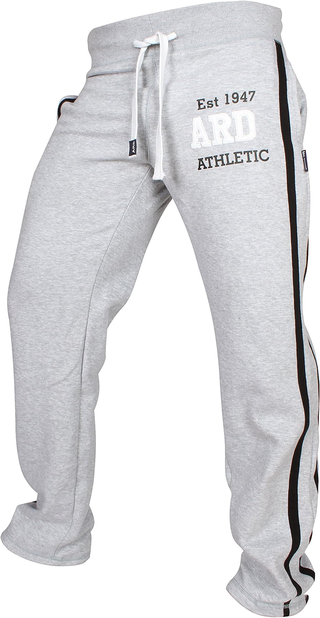 ARD Men's Fleece Joggers Track Suit Bottom Jogging Exercise Fitness Boxing MMA Gym Sweat Fleece Trousers