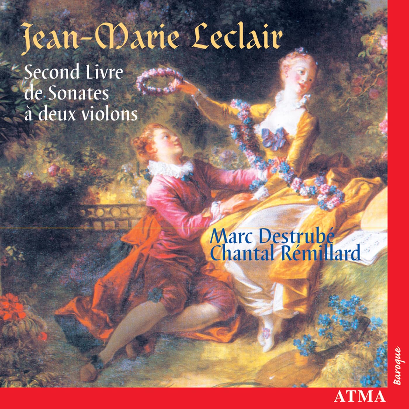 Leclair: Second Book Of Sonata [Audio CD] LECLAIR,JEAN-MARIE