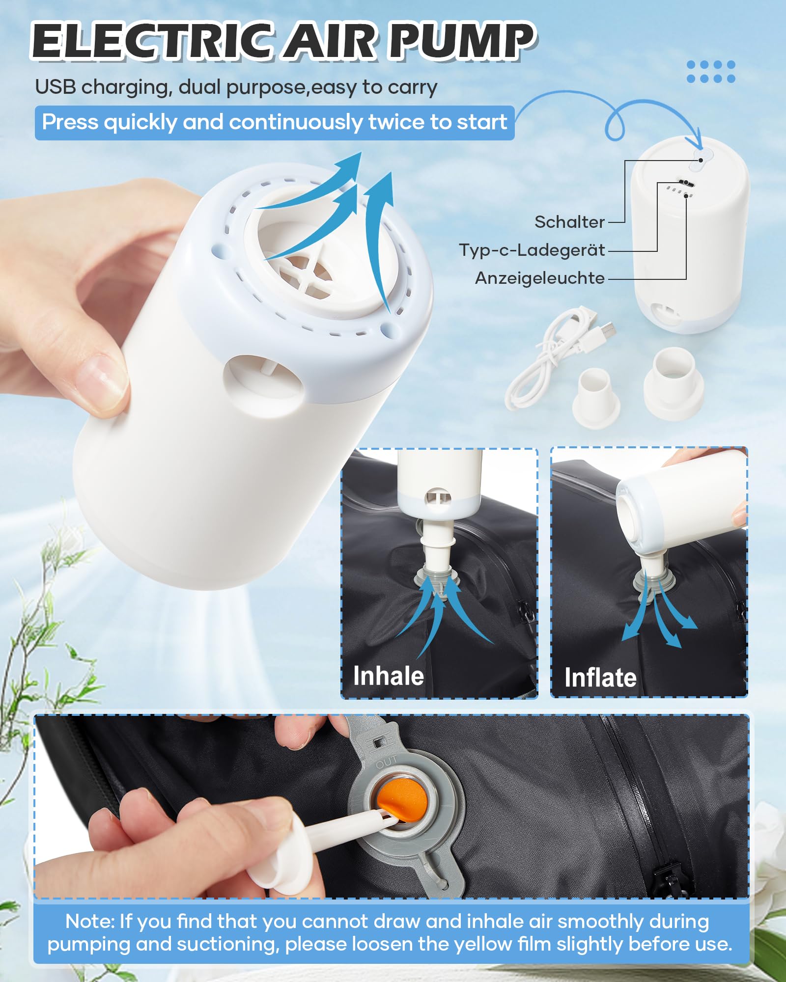 BJLFS Borse da Cabina per Ryanair 40x30x20 Zaino Wizzair Sottovuoto da viaggio 40x20x25 Bagaglio a Mano con compressione sottovuoto,Zaino Easyjet 45x36x20,Zaini Casual per laptop da 14 pollici