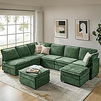 Vista 31 de HULALA HOME - Juego Moderno de Sofás de Chenilla, Sofá de 1 Plaza, Sofá de 3 Plazas, Juego de 2 Sofás Nube con Almacenamiento, Cómodos Sofás Butacas