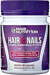 Mais Nutrition Cabelos e Unhas Hair & Nails 500 mg 60 capsulas