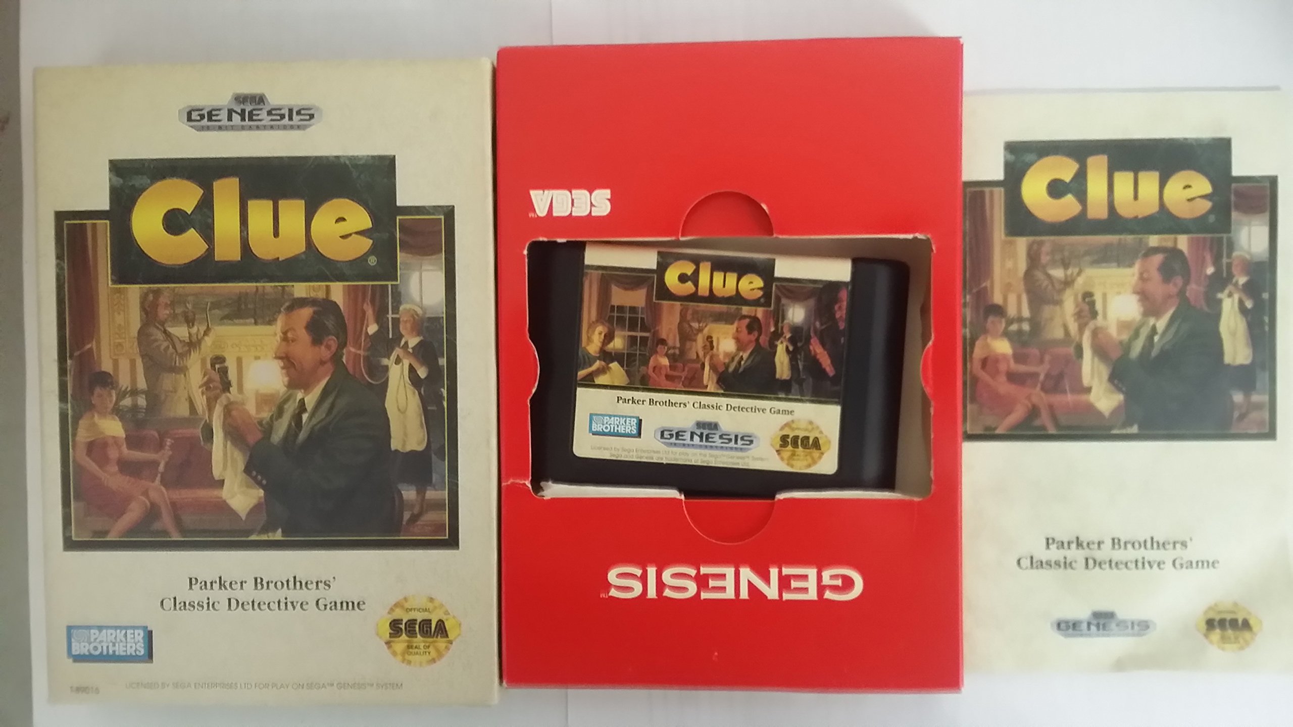 Amazon.com: Clue - Sega Genesis : Video Games