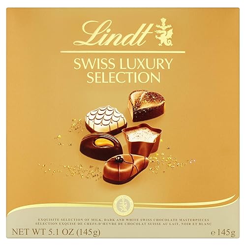 Lindt Swiss Luxury Chocolate Selection - Juego de 2 botes de chocolate 511oz