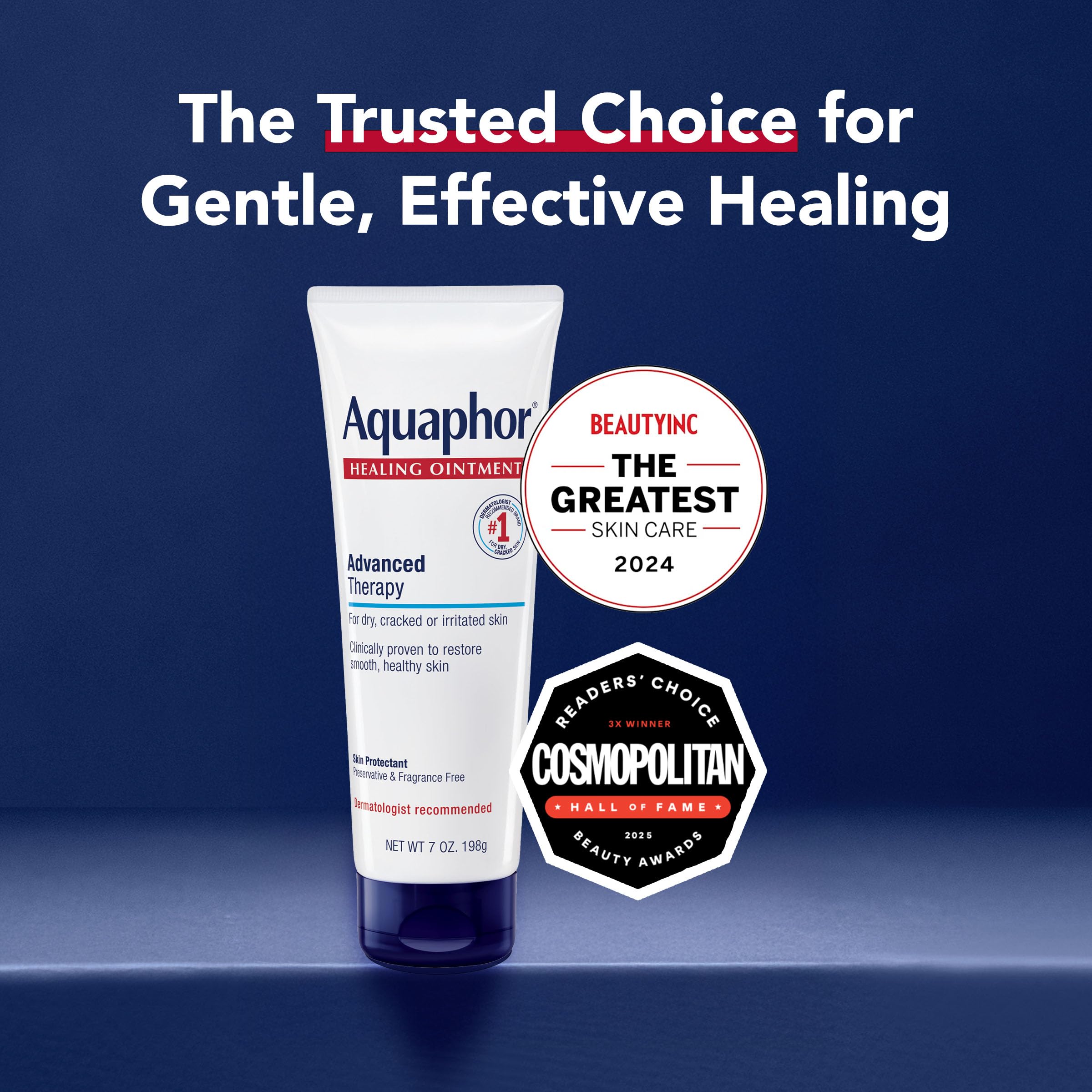 Aquaphor Aquaphor Healing Ointment for Dry/Cracked/Irritated Skin Protectant, 7 uncji