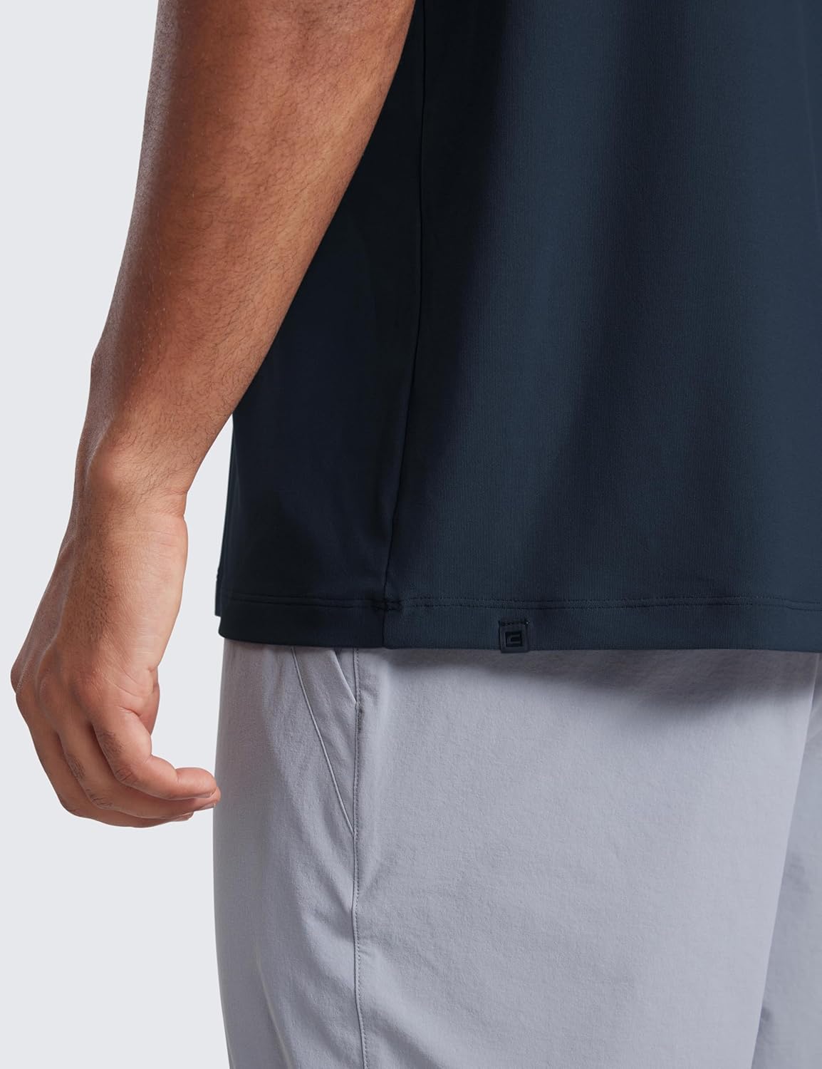 CRZ YOGA Cloudweight Crewneck Shirts for Men - Comfy Lightweight Workout Casual Athletic Short Sleeve T-Shirts - Image 4