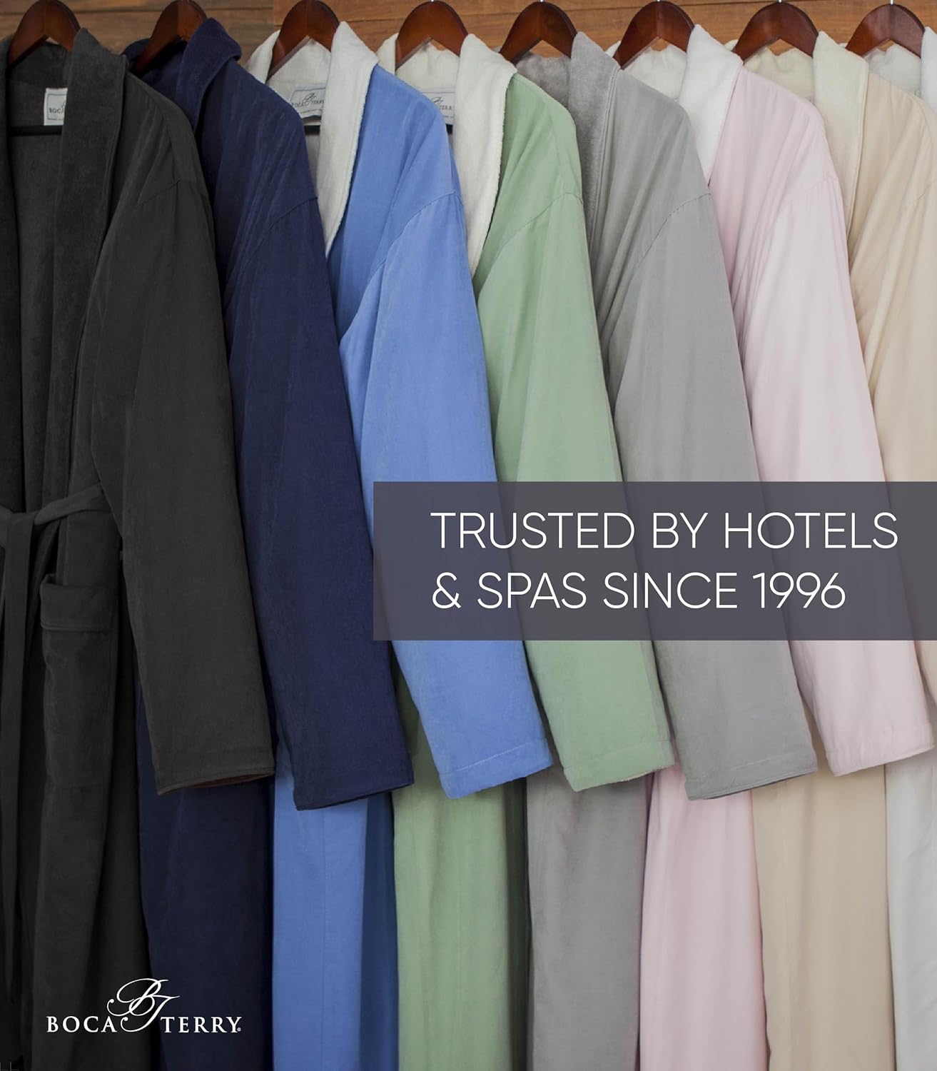 Women's Microfiber Robe by BOCA - Luxury Hotel Bathrobe, Long Spa Robes for Women - Generous Sizing - Image 7