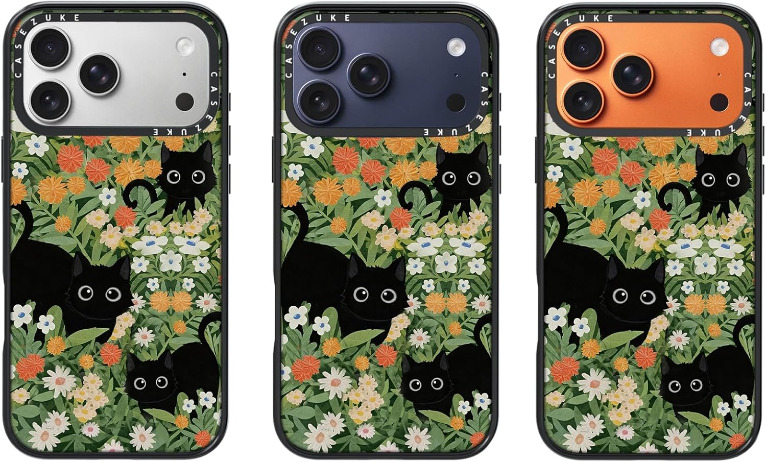 Clear TPU Phone Case Cover for iPhone with Design, Drop Protection, Cute Case for Girl Women (Cat2, iPhone 17 Pro) - Image 6